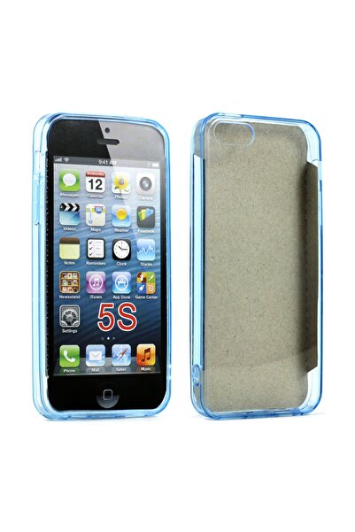 Atlas Husa APPLE iPhone 5\5S\SE - Hybrid (Albastru/Transparent)