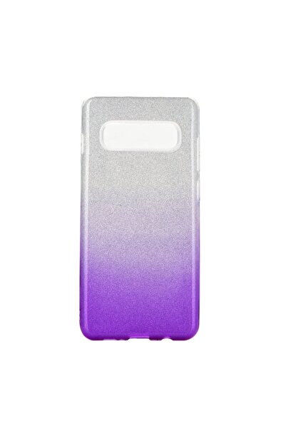 Atlas Husa Pentru SAMSUNG Galaxy S10 Plus - Luxury Shining TSS, Argintiu/Violet