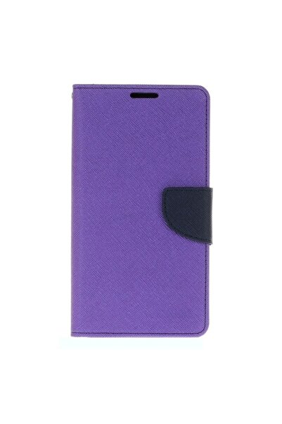 Atlas Husa HTC Desire 620 - кожен калъф тип „фасон TSS“, виолетов