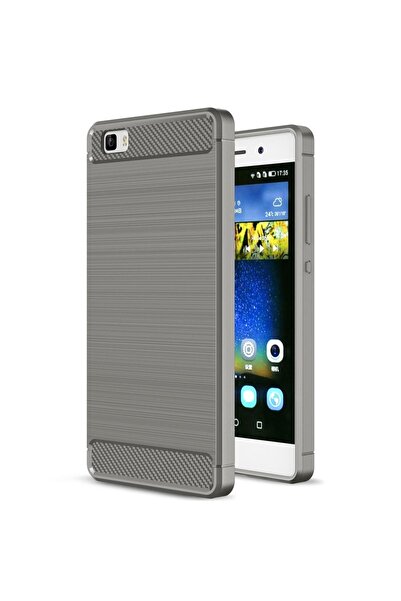 Atlas Husa Pentru HUAWEI P8 Lite - Luxury Carbon TSS, Gri