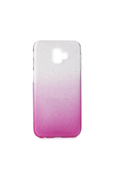 Atlas Husa SAMSUNG Galaxy J6 Plus 2018 - Forcell Shining (Argintiu/Roz)