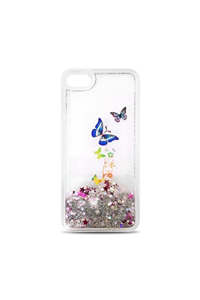 Atlas Husa HUAWEI P10 Lite - Water Glitter TSS, Argintiu, Butterfly