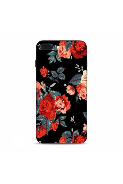 Atlas Husa HUAWEI P40 Lite E - Flowers 3D (Negru)