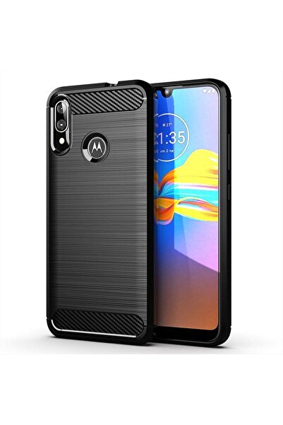 Atlas Husa MOTOROLA Moto E6 Plus - Carbon (Negru) FORCELL