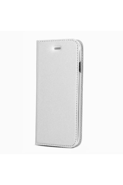 Atlas Θήκη HUAWEI P Smart Z - Μαγνητικό δέρμα (ασημί)