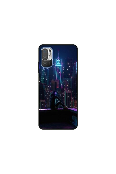 Atlas Husa personalizata tip carcasa Xiaomi Redmi Note 11e, Neon City, , S1D1M0260