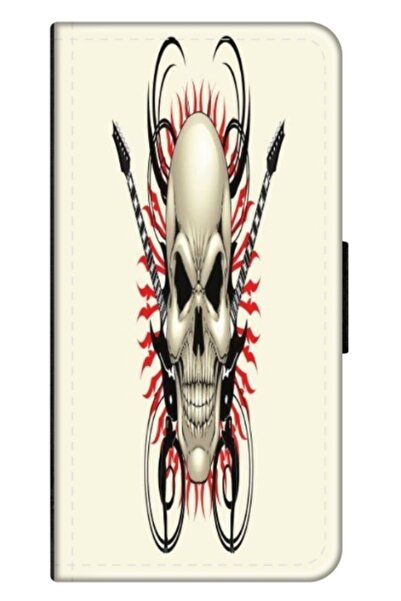 Atlas Προσωποποιημένη θήκη πορτοφολιού Samsung Galaxy S22 Plus, Skull 1, S1D1...