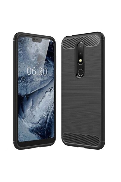 Atlas Husa NOKIA 6.1 Plus (X6) - Luxury Carbon TSS, Negru