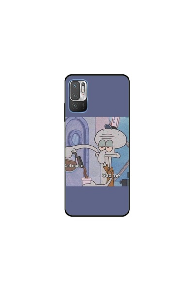 Atlas Персонализиран калъф тип Xiaomi Redmi Note 10 5G, Squidward 1, , S1D1M0161