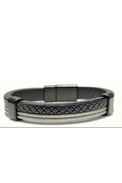 ATKGİYİM Men's Leather Even