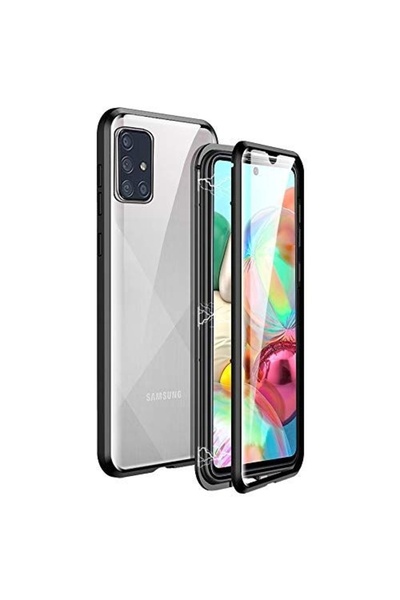 Atlas Husa SAMSUNG Galaxy A71 - 360 Grade Magnetic (Negru)