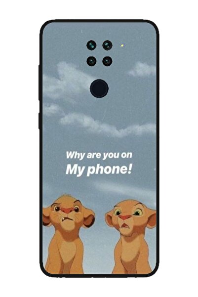 Atlas Προσαρμοσμένη θήκη για Xiaomi Redmi Note 9T, Γιατί είσαι στο τηλέφωνό μ...