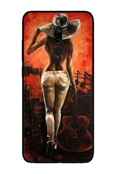 Atlas Εξατομικευμένη θήκη τύπου Xiaomi Redmi 8, Sexy Lady, , S1D1M0113