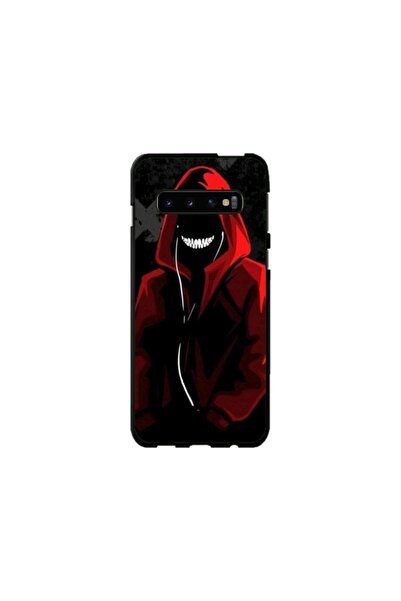 Atlas Προσαρμοσμένη θήκη τύπου Samsung Galaxy S10 Plus, Evil Hoodie Man, , S1...