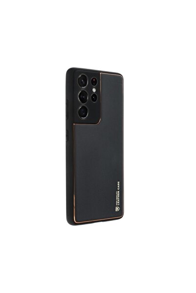 Atlas Husa pentru SAMSUNG Galaxy A53 (5G) - Leather (Negru) Forcell
