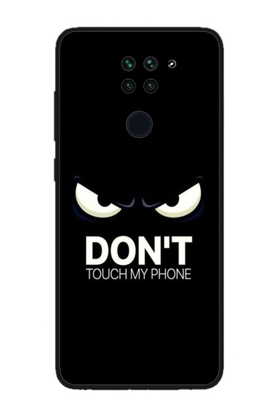 Atlas Εξατομικευμένη θήκη τύπου Xiaomi Redmi Note 9 5G, Μην αγγίζεις το τηλέφ...