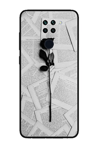 Atlas Husa personalizata tip carcasa Xiaomi Redmi Note 9T, Black Rose, , S1D1...