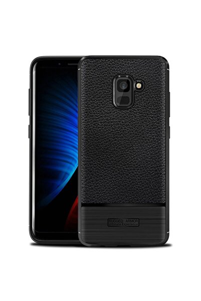 Atlas Husa SAMSUNG Galaxy A8 Plus 2018 - Carbon Rugged (Negru)