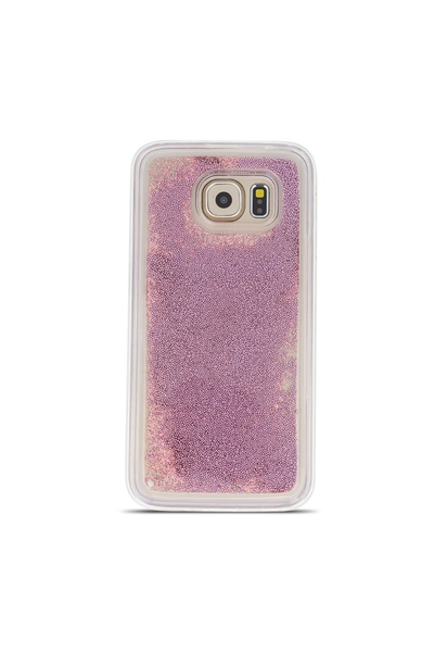 Atlas Θήκη SAMSUNG Galaxy A41 - Liquid Glitter (Πέρλες - Ροζ χρυσός)
