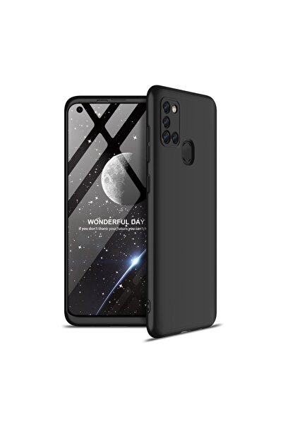 Atlas Husa SAMSUNG Galaxy A21s - GKK 360 Πλήρης κάλυψη (Μαύρο)