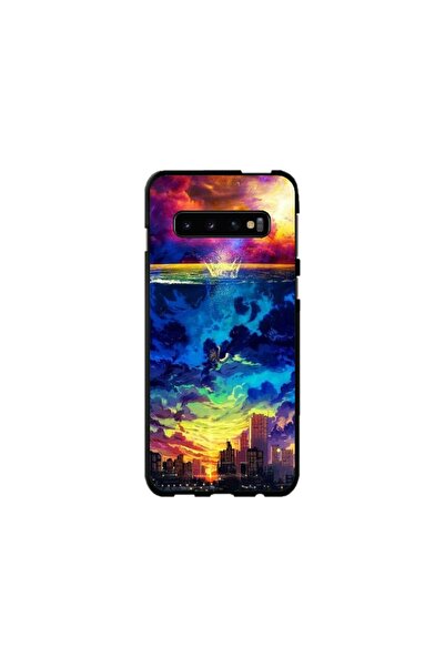 Atlas Husa personalizata tip carcasa Samsung Galaxy S10, Abstract City, , S1D...