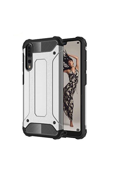 Atlas Θήκη για HUAWEI P20 Pro - TPU Luxury Armor TSS, Ασημί