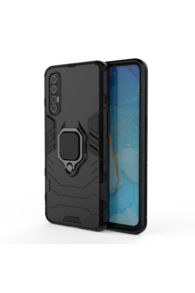 Atlas Husa OPPO Reno 3 Pro - Ring Armor (Negru)