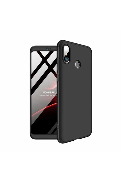 Atlas Husa Pentru XIAOMI Mi Max 3 - 360 Grade Luxury Colorful TSS, Negru