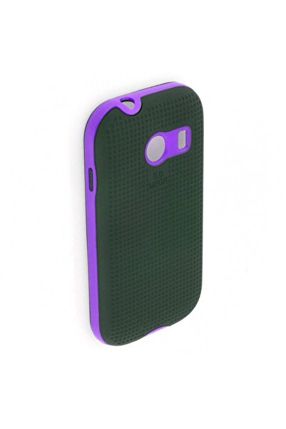 Atlas Husa APPLE iPhone 6/6S - Υβριδικό (Μαύρο/Μωβ) ATX