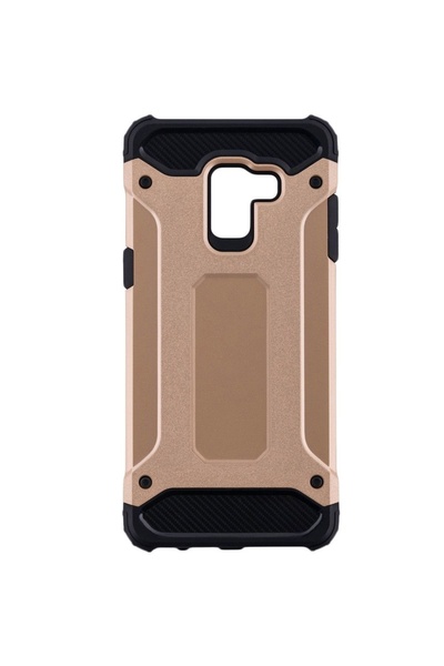 Atlas Husa Pentru SAMSUNG Galaxy A8 Plus 2018 - TPU Luxury Armor TSS, Argintiu