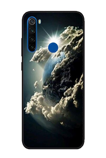 Atlas Husa personalizata tip carcasa Xiaomi Redmi Note 8T, Cloudy Earth, , S1...