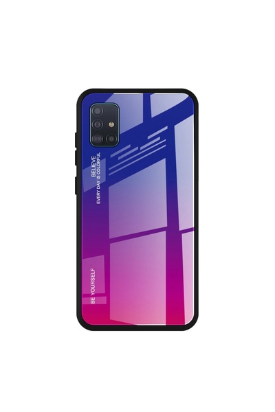 Atlas Husa pentru SAMSUNG Galaxy A51 - Ombre Glass (Violet)