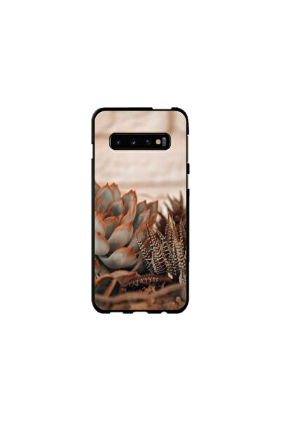 Atlas Εξατομικευμένη θήκη τύπου Samsung Galaxy S10 Plus, Λουλούδια 21, , S1D1...