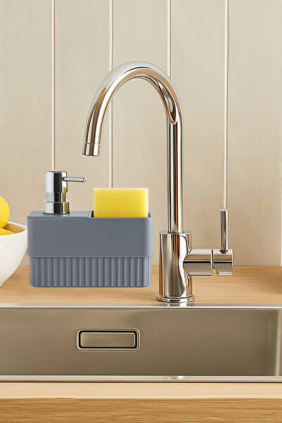 EVONİTA Dozator de săpun lichid pentru bucătărie, dreptunghiular, pentru blat...