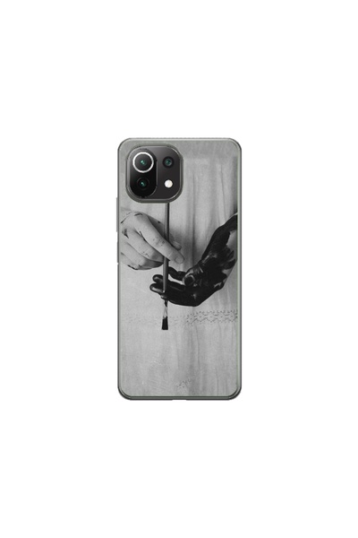 Atlas Husa personalizata tip carcasa Xiaomi Mi 11 Lite, Black Paint, , S1D1M0336