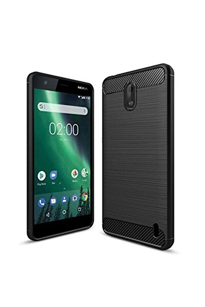 Atlas Θήκη NOKIA 2 - Luxury Carbon TSS, Μαύρη
