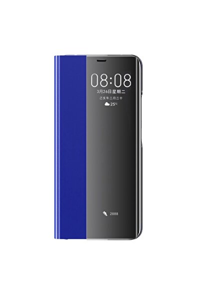 Atlas Θήκη για HUAWEI P30 Pro - Sleep Book (Ναυτικό μπλε)