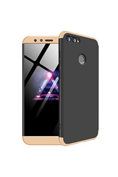 Atlas Husa HUAWEI Honor 7X - 360 Grade (Auriu/Negru)