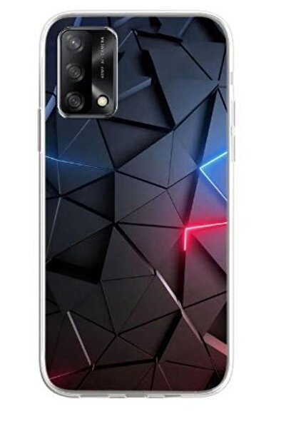 Atlas Μαλακή θήκη από σιλικόνη, συμβατή με Oppo A55 5G, μαύρη