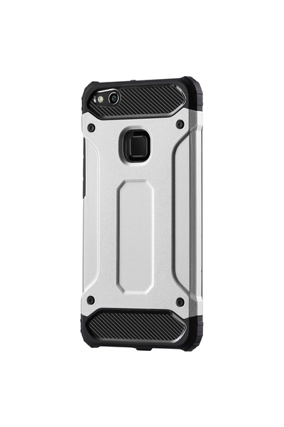 Atlas Husa Pentru HUAWEI P10 Lite - TPU Luxury Armor TSS, Argintiu