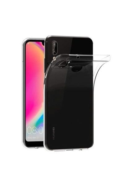 Atlas Husa Pentru HUAWEI P Smart Plus - Luxury Slim Case TSS, Transparent