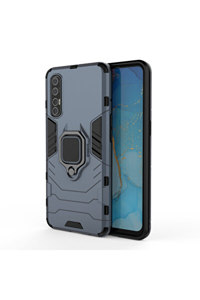 Atlas Husa OPPO Reno 3 Pro - Ring Armor (Bleumarin)
