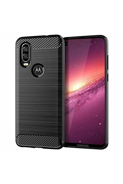Atlas Husa MOTOROLA One Vision - Carbon (Negru) FORCELL