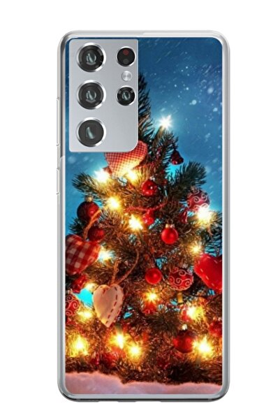 Atlas Εξατομικευμένη θήκη Samsung Galaxy S22 Ultra, Χριστουγεννιάτικο δέντρο ...