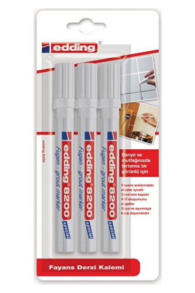 Edding Tile Klm.3 White