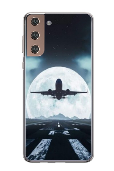 Atlas Husa personalizata tip carcasa Samsung Galaxy S24, Moon Landing, , S1D1...