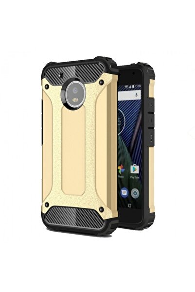 Atlas Θήκη MOTOROLA Moto G5 Plus - TPU Luxury Armor TSS, χρυσή