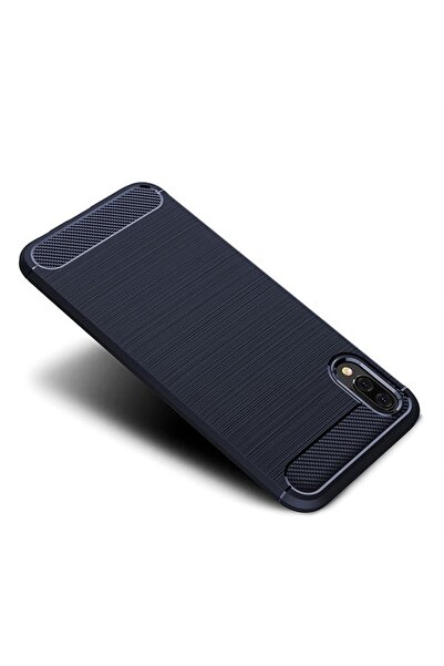 Atlas Husa HUAWEI P20 - Luxury Carbon TSS, Bleumarin