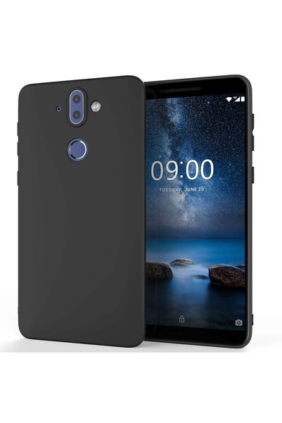 Atlas Husa NOKIA 9 - Ultra Slim Mat (Negru)