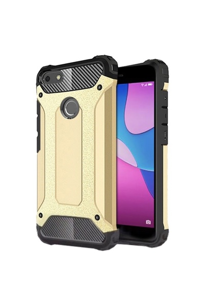 Atlas Θήκη για HUAWEI P9 Lite Mini - TPU Luxury Armor TSS, χρυσή